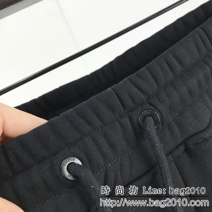 LV路易威登 18SS 秋冬新款 字母印花 舒適保暖 男款休閒衛褲 ydi2243